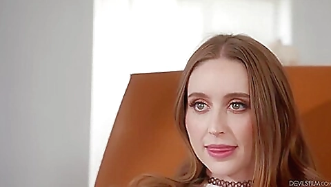 Brunette with a hairy pussy gets fucked by a lucky dude