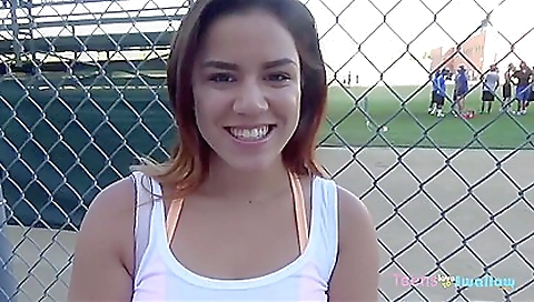 Big tits teen girl gets her pussy drilled and fucked