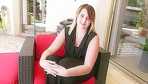 Blonde blonde teen 18+ gets fucked and covered in cum