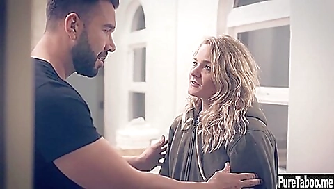 Crazy Blonde Milf Tricked Naive Guy After He Seen Her