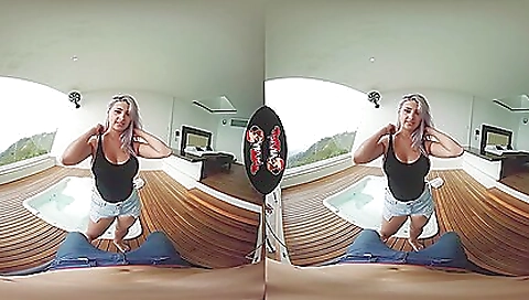 Stunning brunette getting off in a sexy and sexy way