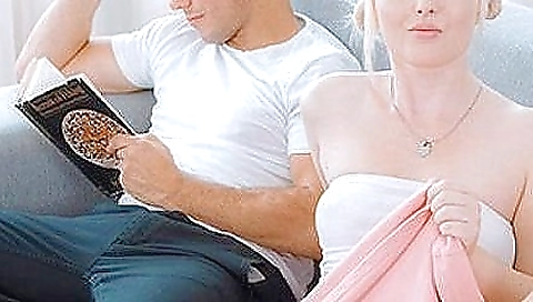 Horny babe in vr porn video gets a creampie and blowjob