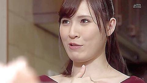 Japanese babe with big tits got off on a very hot sex scene