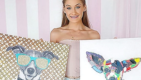 Brunette milf fucks in vr porn with her sexy blowjob