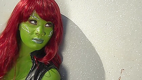 Redhead fantasy porn parody a brunette babe on top