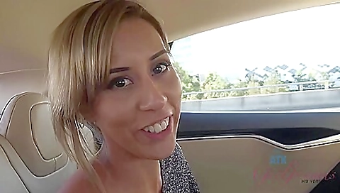 Demi lulu in a black blazer is fucked in the hotel room