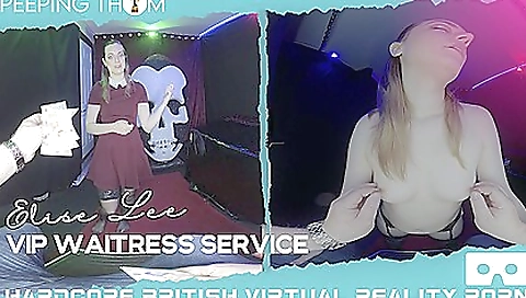 Waiting Vip Tables - Cutie In The Club Down On Her Knees